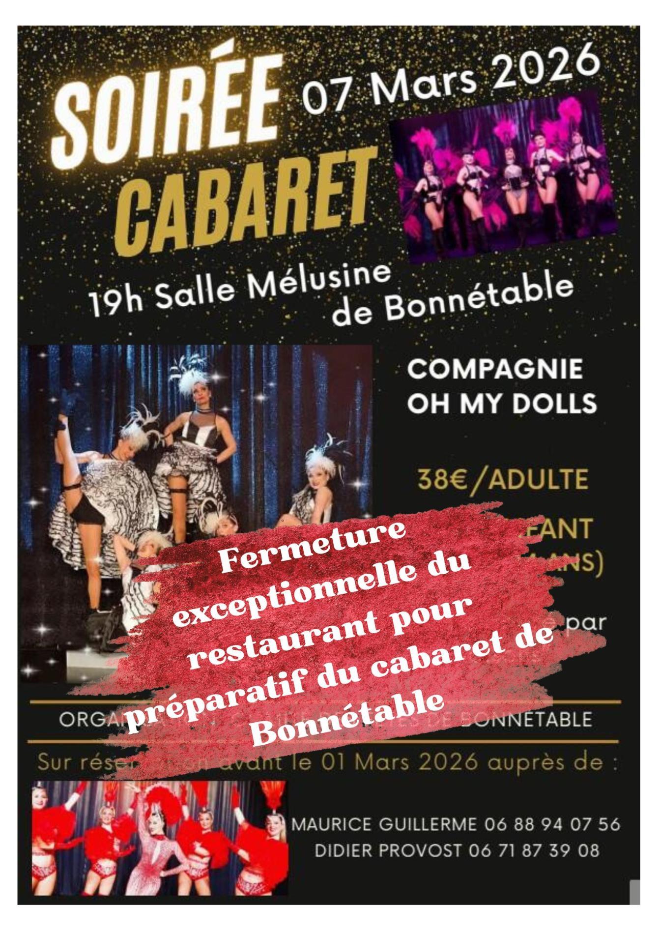 Fermeture exceptionnelle